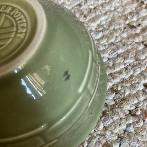 Longaberger woven traditions sage dessert bowls.. - Picture 6 of 8